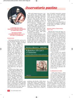 Osservatorio paolino 20-28