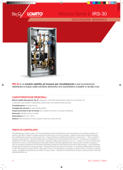 Modulo Serie E IRS-30