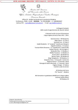 MIUR.CSAMO.7874.01-09-2014 - Centro servizi amministrativi