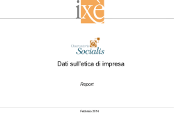 Consumi informati e canali utilizzati