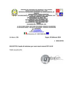 Bando di selezione