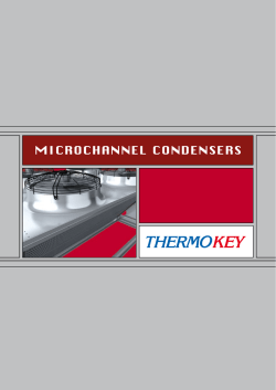 MICROCHANNEL CONDENSERS