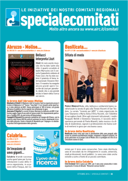 Calabria... Basilicata... Abruzzo - Molise