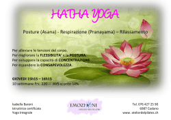 HATHA YOGA - Atelier del Pilates