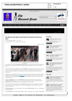 THEBLAZONEDPRESS.IT (WEB2)