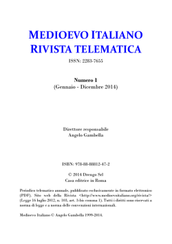 I Cavalieri. La nascita di uno stile di vita