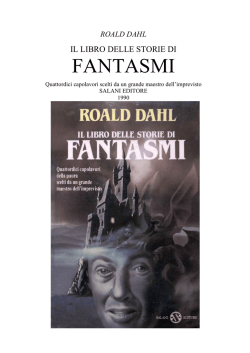 Dahl Roald - Il Libro delle storie di fantasmi