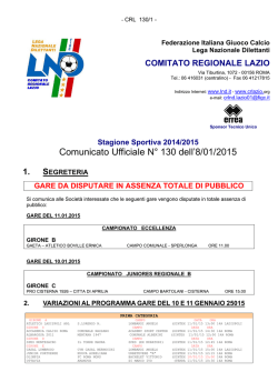 Com. Uff. LND PRI-SEC-JUR-FEMC 08.01.2015