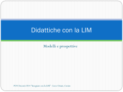 Didattiche con la LIM - Liceo Classico A. Oriani