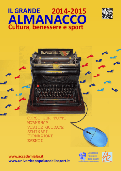 IL GRANDE Cultura, benessere e sport