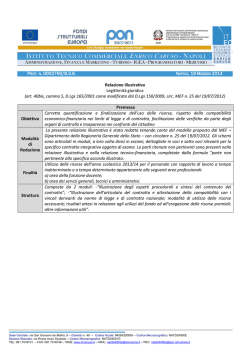Relazione illustrativa CCII 2013-14