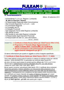 Area Vicepresidenza, Segreteria e Comunicazioni