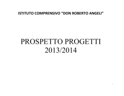 Allegato PROGETTI