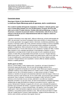 La dott.ssa Hiyam Marzouqa parla di speranza, aiuti e condivisione