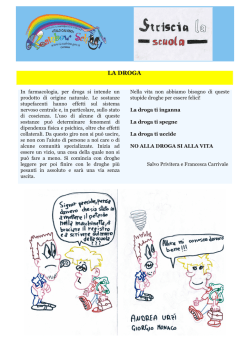 LA DROGA - ICS Italo Calvino