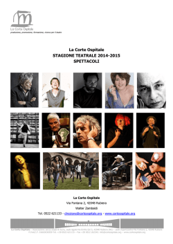 Scarica la circolare delle produzioni 2014-2015