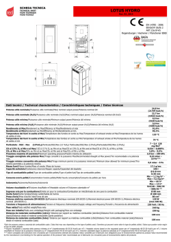 download scheda tecnica lotus