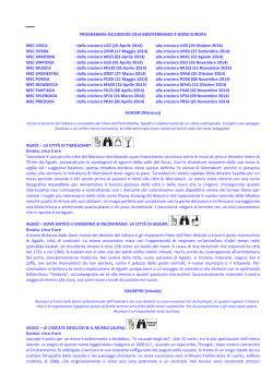 Clicca qui - MSC Crociere