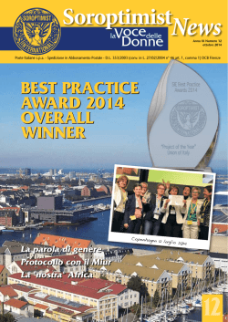 N&deg; 12 - Soroptimist International Italia