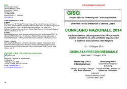Gisci 2014 programma