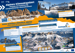 Alpines Klimaskigebiet: