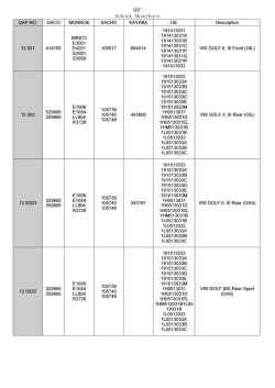 QAP Schock Absorbers
