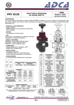 PRV 25/2S - Valvoind Valvole Industriali Srl