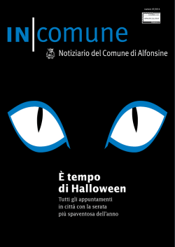 È tempo di Halloween - Comune di Alfonsine