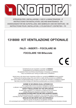 Kit ventilazione OPTIONAL