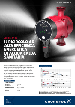 IL rIcIrcoLo Ad ALtA effIcIeNzA eNergetIcA dI AcquA