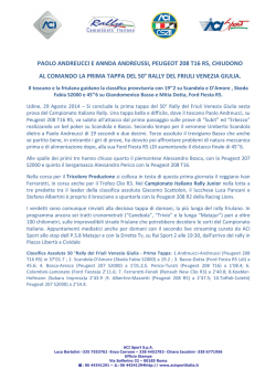 29/08 - ACI Sport Italia