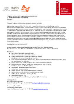 printer friendly version of Augmented Australia Overview &ndash; Italian