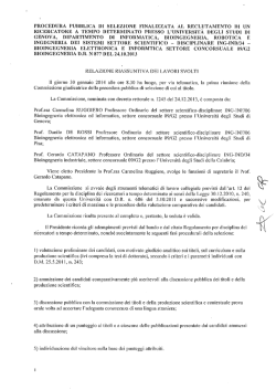 Relazione ING-IND/34 - Università degli Studi di Genova