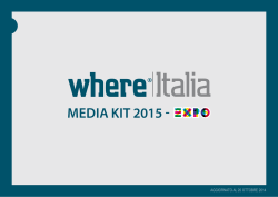 MEDIA KIT 2015 -