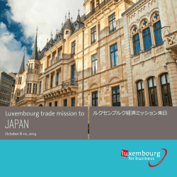 Luxembourg trade mission to