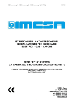 Descrizione - IMESA SpA