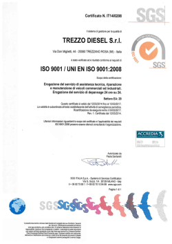 Certificazione - trezzodiesel