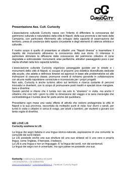 associazione culturale Curiocity