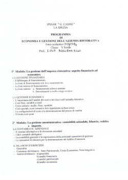 egar Boccamaiello - Alberghiero "G.CASINI"