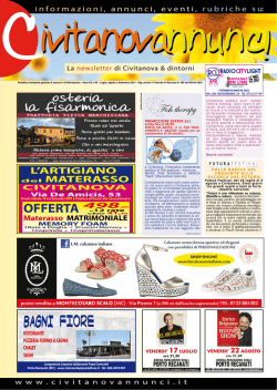 OFFERTA - Civitanovannunci
