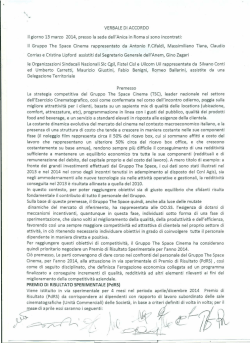 accordo the space cinema_13-03-2014 - SLC-CGIL