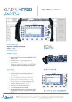 Scarica il Datasheet