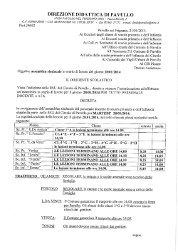 direzione didattica di pavullo - Circolo Didattico di Pavullo nel