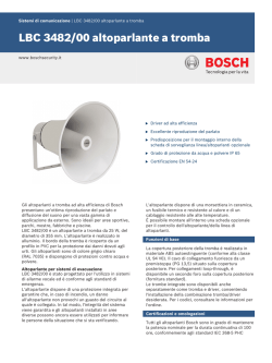 LBC 3482/00 altoparlante a tromba