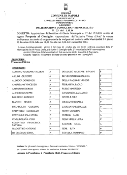 Delibera n&deg; 23 del 01/10/2014 approvata all