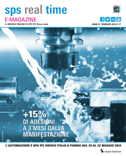 febbraio 2014 n. 27 - SPS IPC Drives Italia