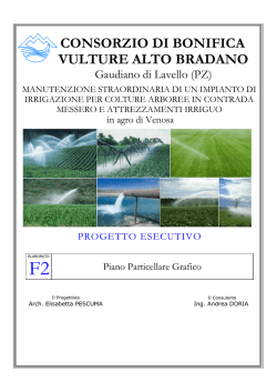 CONSORZIO DI BONIFICA VULTURE ALTO BRADANO