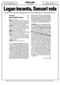 Articolo [PDF] - Dinamo Sassari