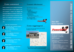 Brochure presentazione 2014/IT