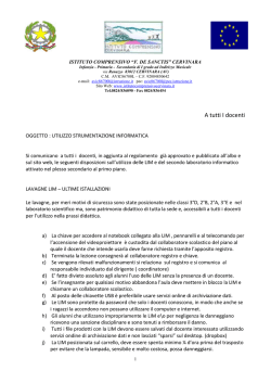 comunicazione lim e laboratorio informatico